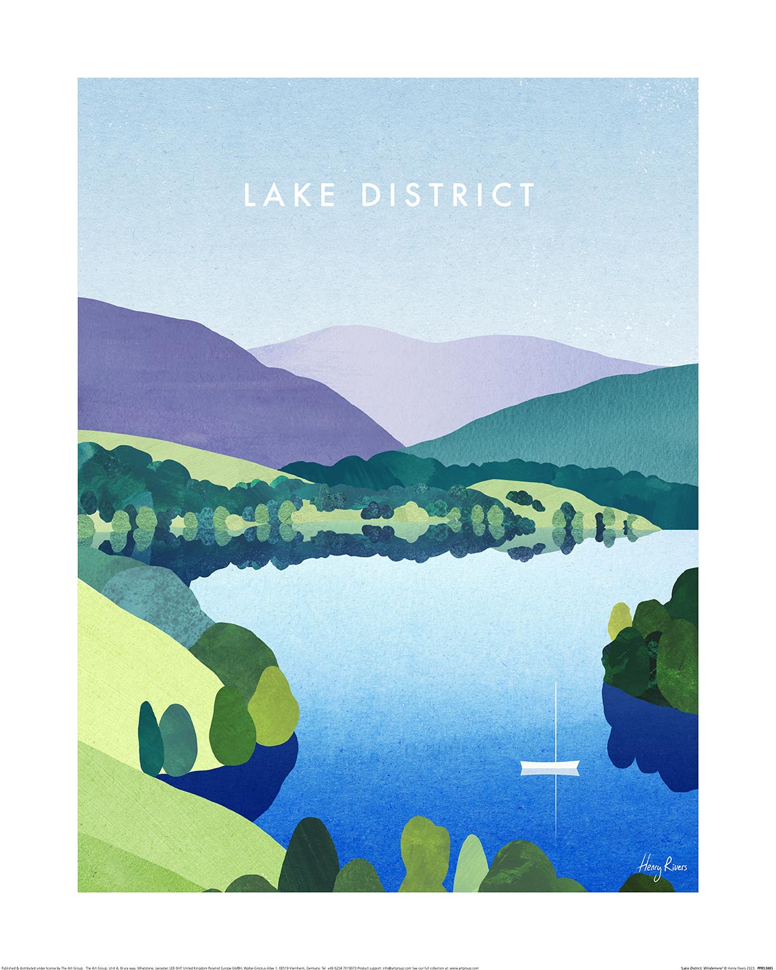 Henry Rivers (Lake District, Windermere) Art Print | The Art Group