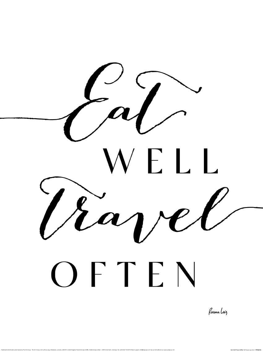 Rosana Laiz (Eat Well Travel Often) Art Print
