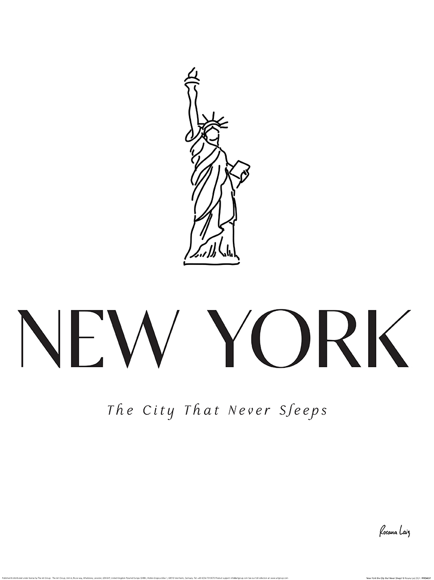Rosana Laiz (New York the City that Never Sleeps) Art Prints