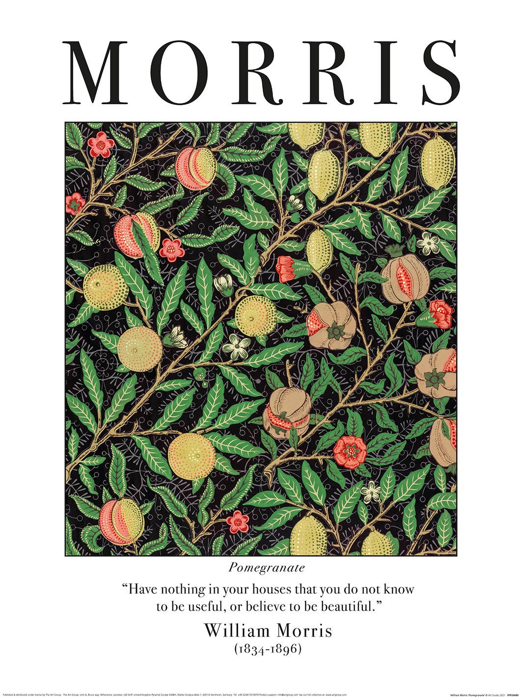William Morris (Pomegranate) Art Prints