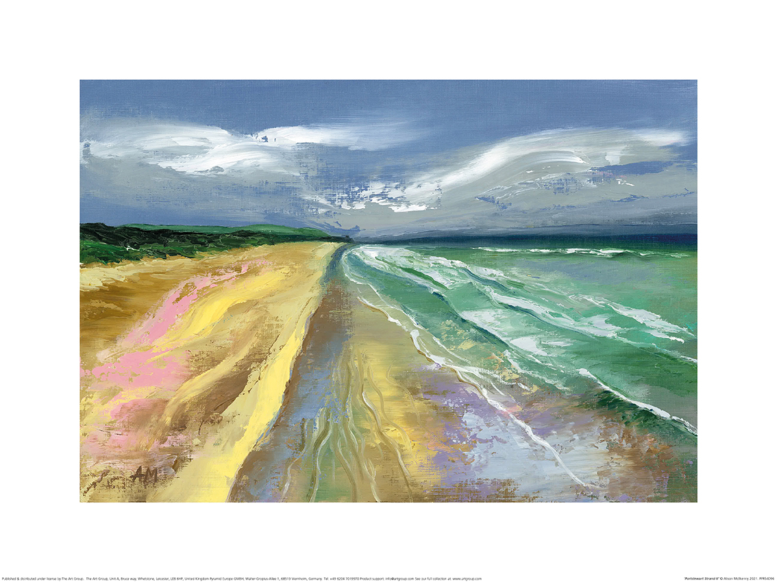 Alison McIlkenny (Portstewart Strand II) Art Prints