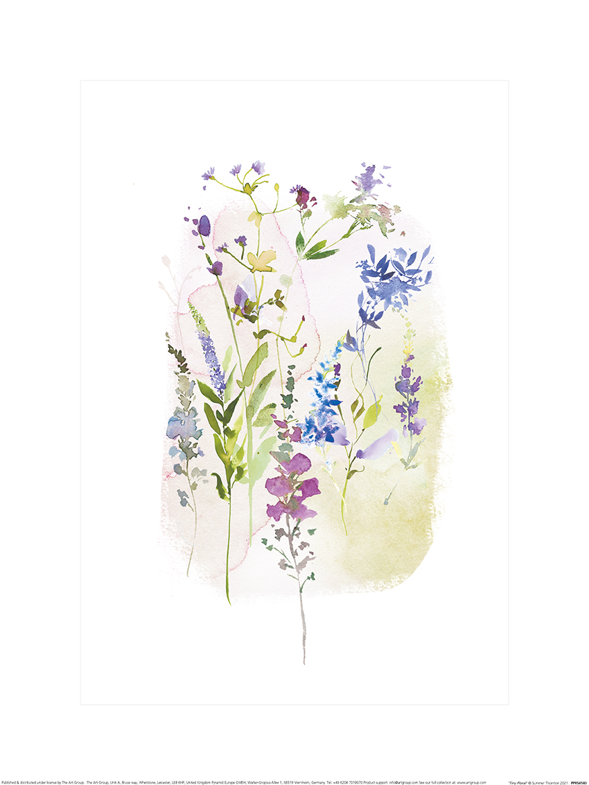 Summer Thornton (Tiny Floral) Art Print | The Art Group
