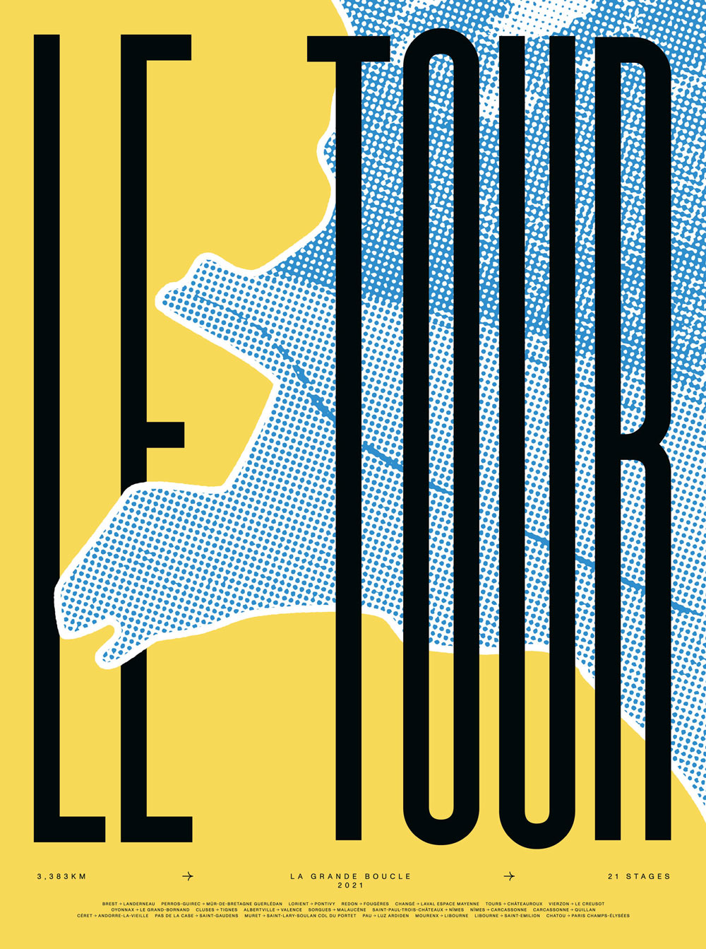 Monument Studio (Le Tour) Art Prints
