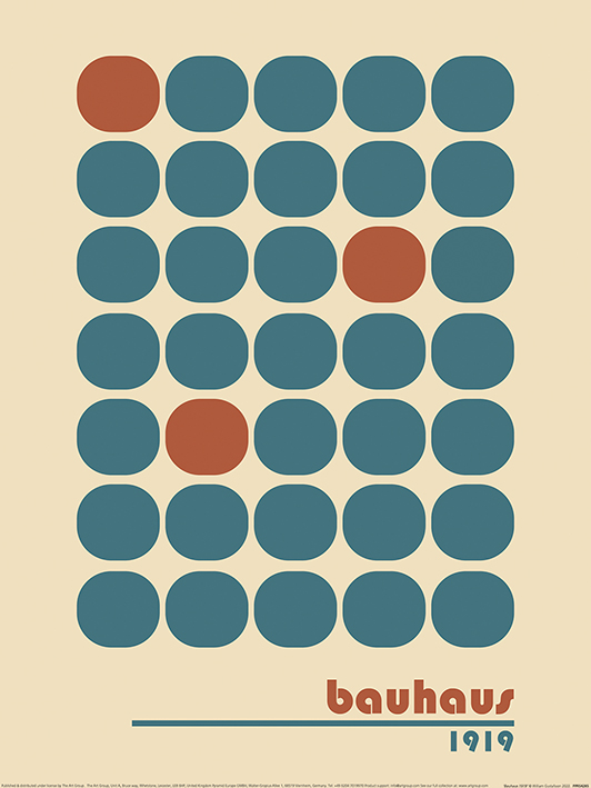 William Gustafsson (Bauhaus 1919) Art Print