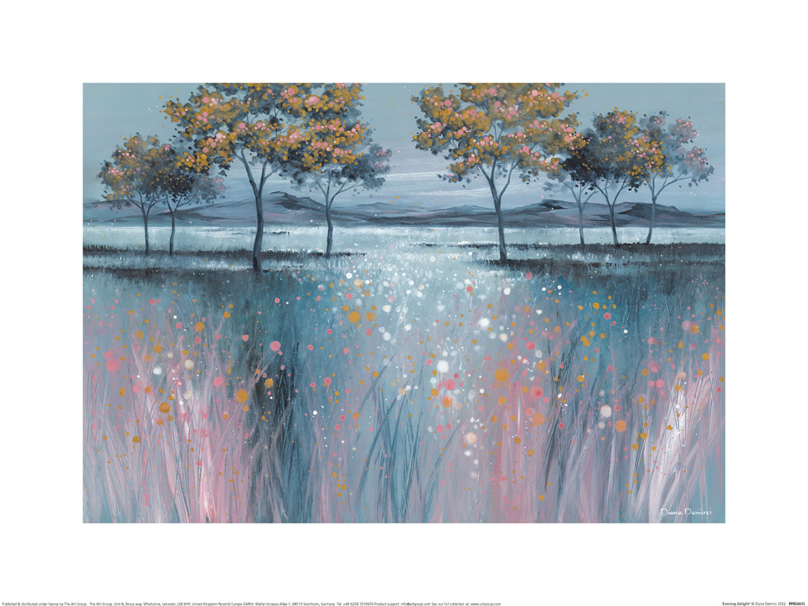 Diane Demirci (Evening Delight) Art Print