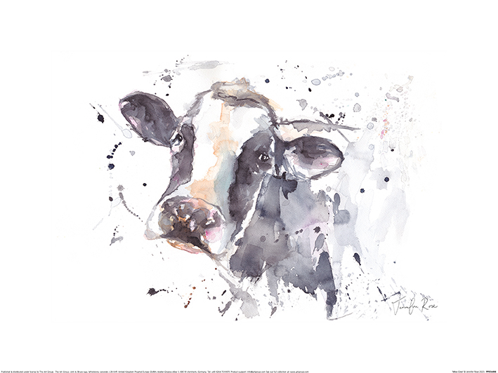 Jennifer Rose (Moo Cow) Art Prints