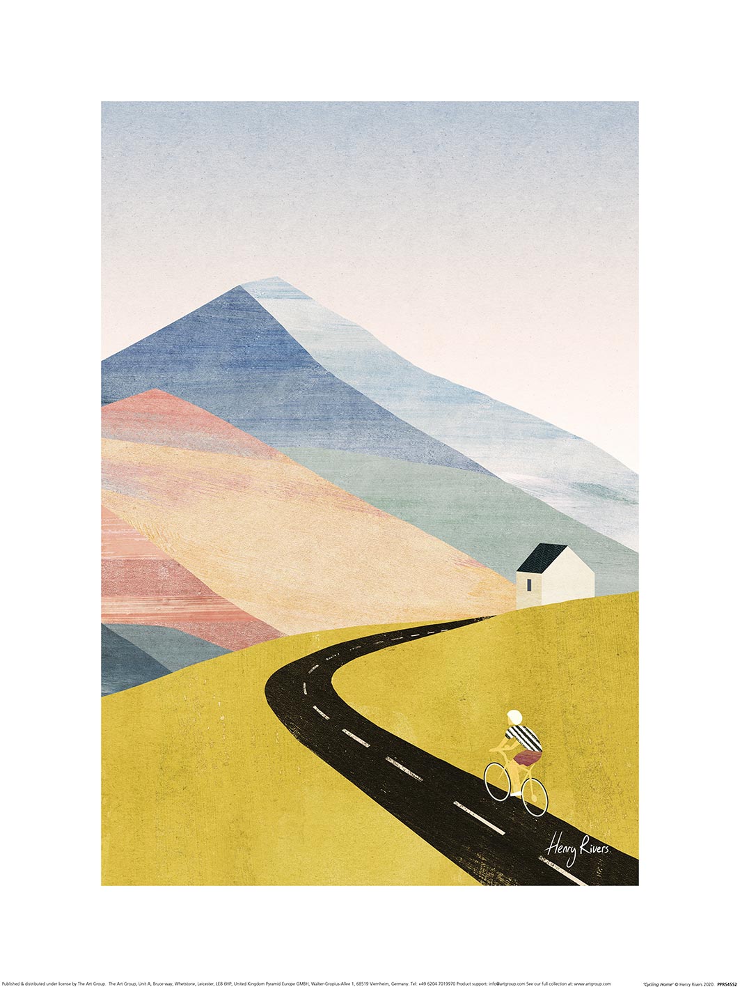 Henry Rivers (Cycling Home) Art Prints