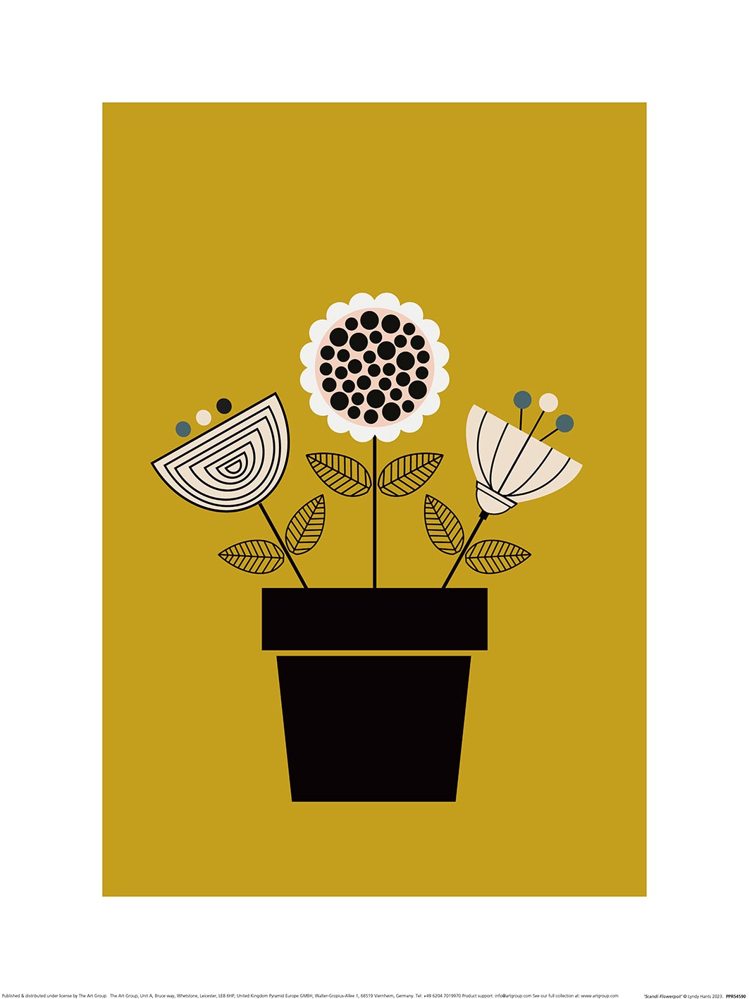 Lyndy Hants (Scandi Flowerpot) Art Prints