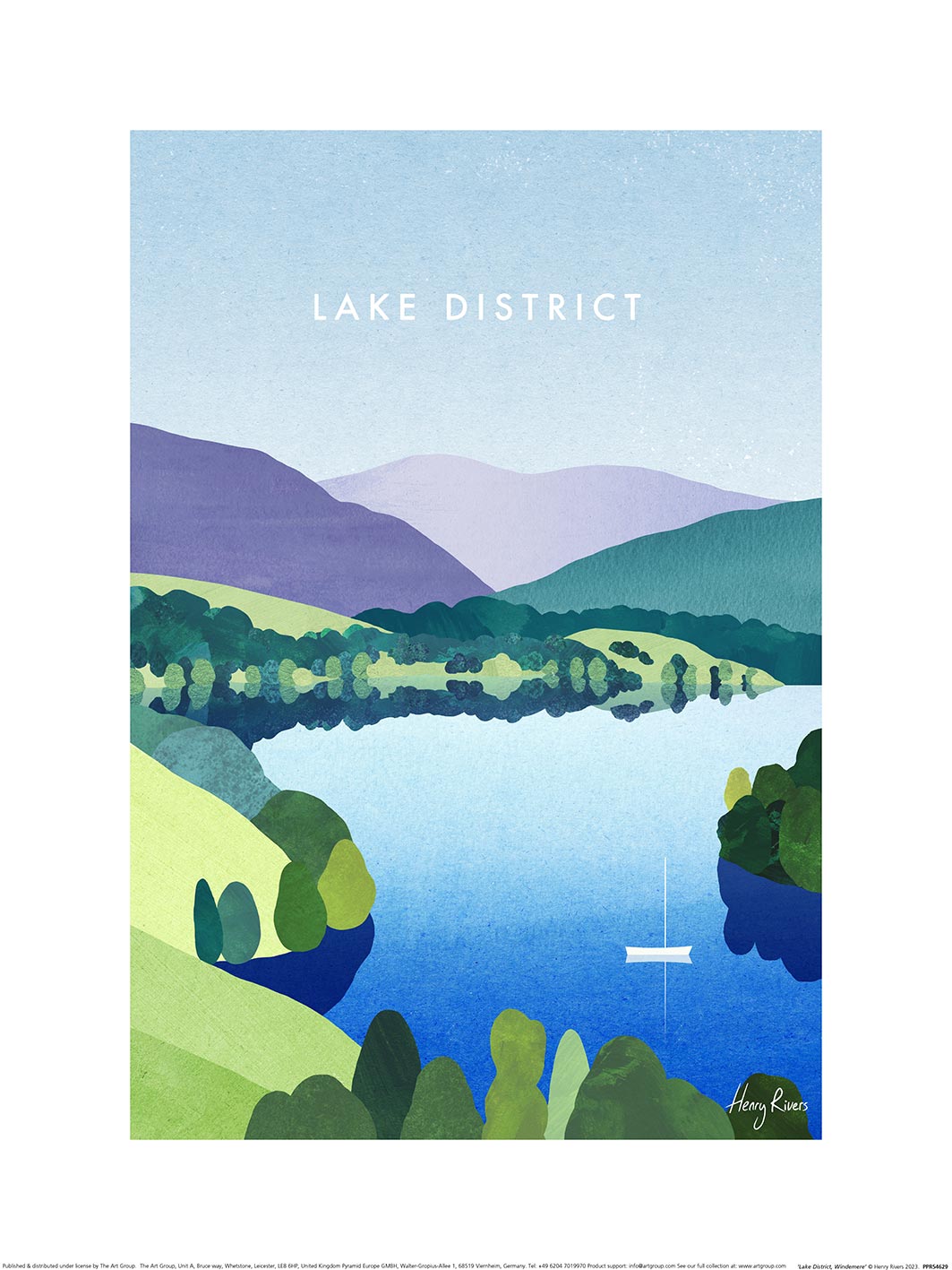 Henry Rivers (Lake District, Windermere) Art Print | The Art Group