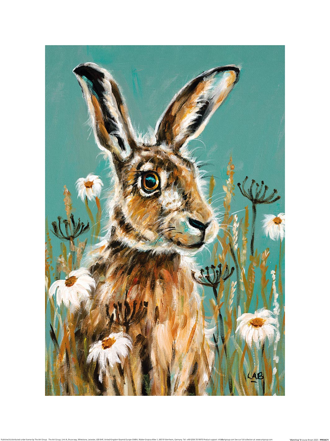 Louise Brown (Watching) Art Prints