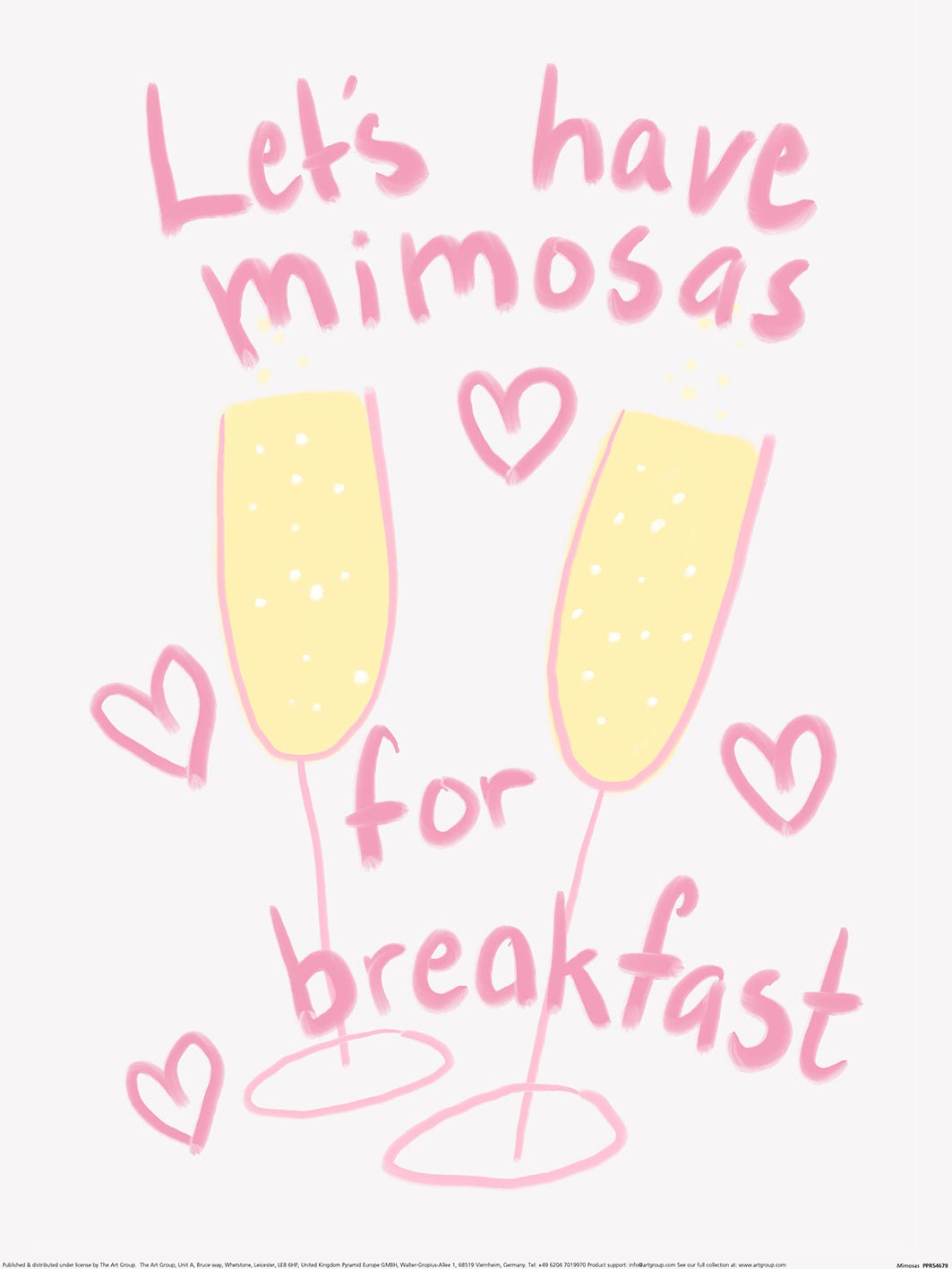 Athene Fritsch (Mimosas) Art Print
