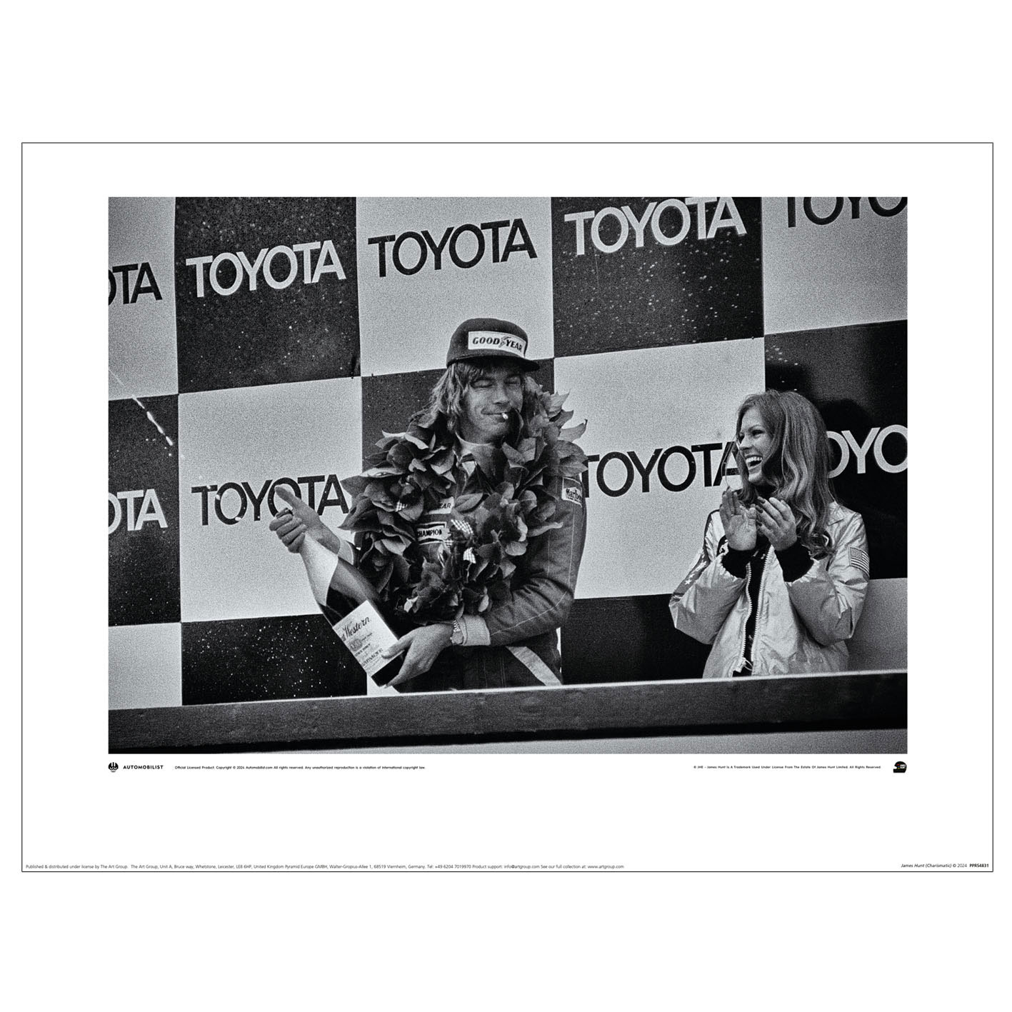 James Hunt (Charismatic) Art Print
