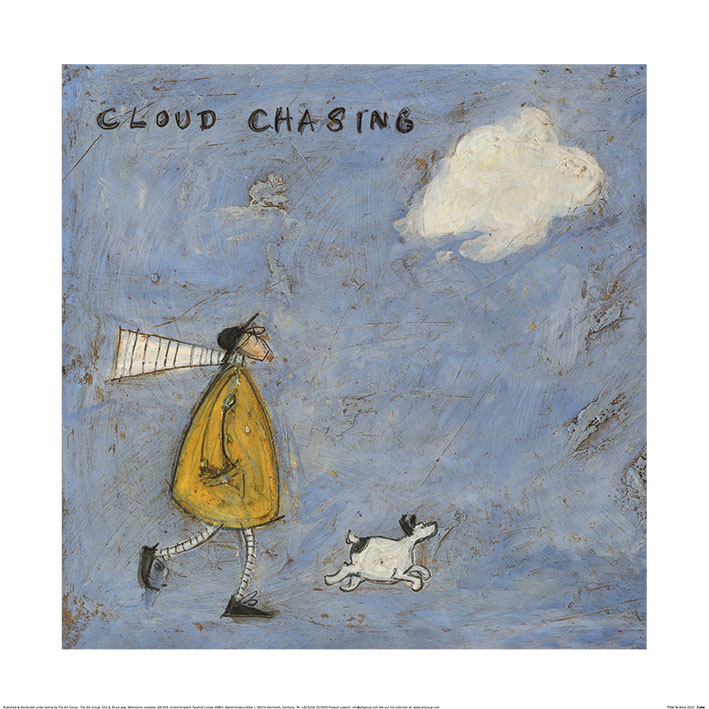 50 x 100 x 1.3 cm Paper Multi-Colour Art Group The Walking Down to Happiness Sam Toft Art Print 
