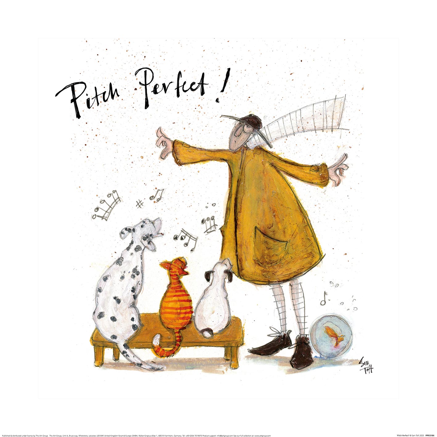 Sam Toft (Pitch Perfect) Art Print