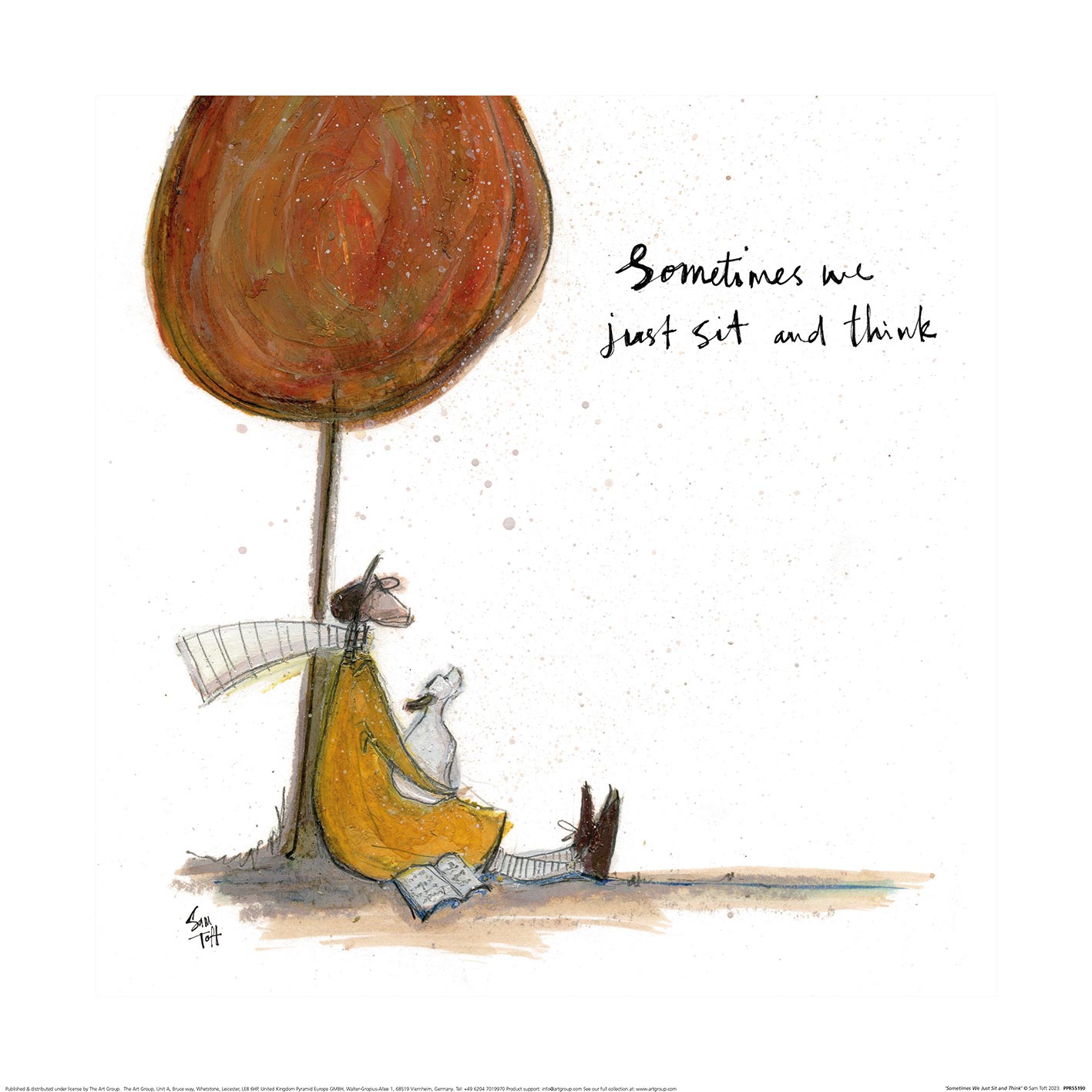 Sam Toft (Sometimes we Just Sit and Think) Art Print The Art Group