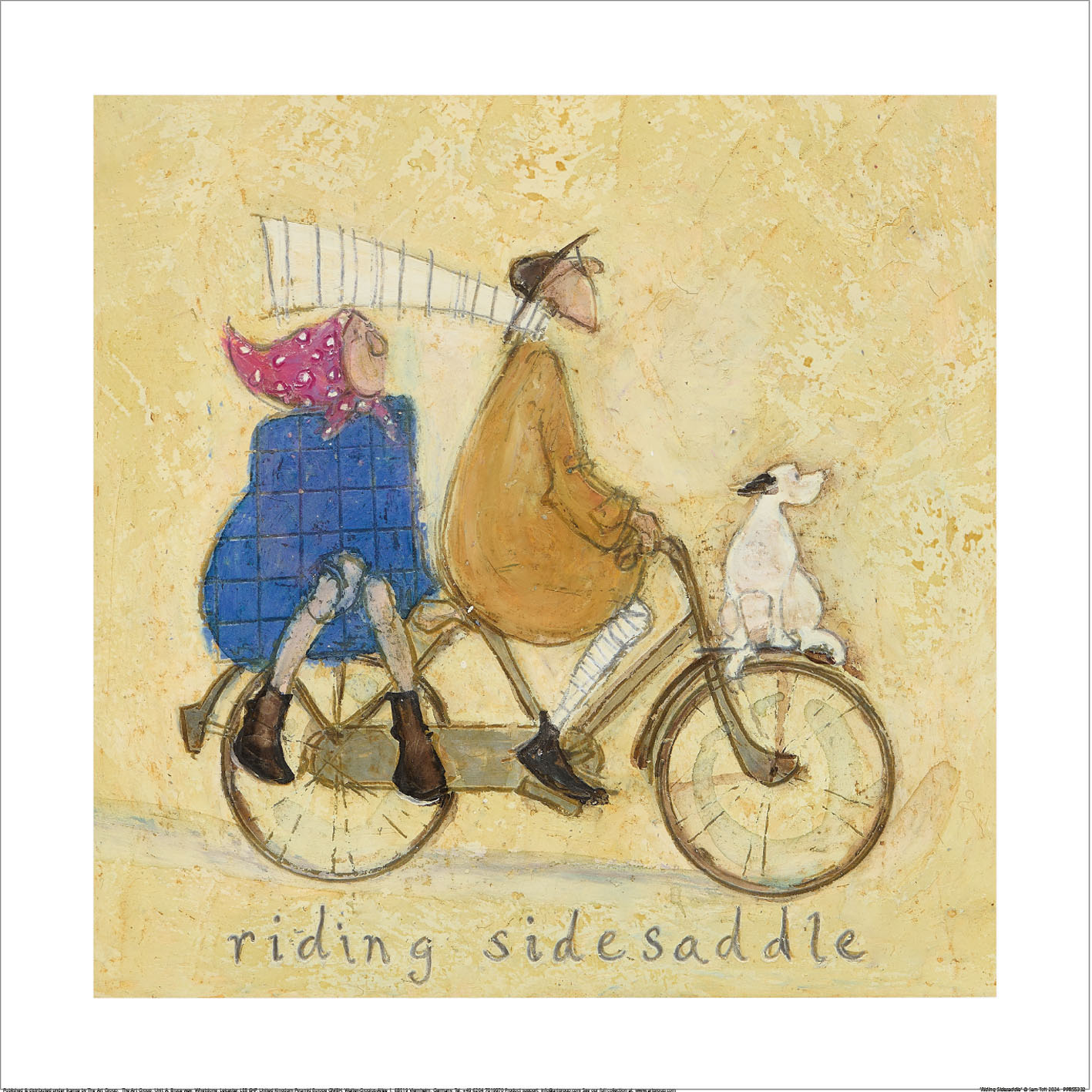 Sam Toft (Riding Sidesaddle) Art Print