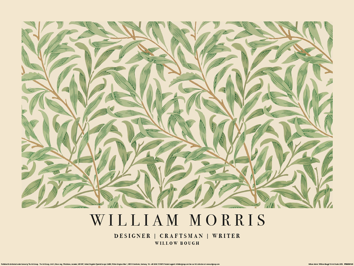 William Morris (Willow Bough) Art Print