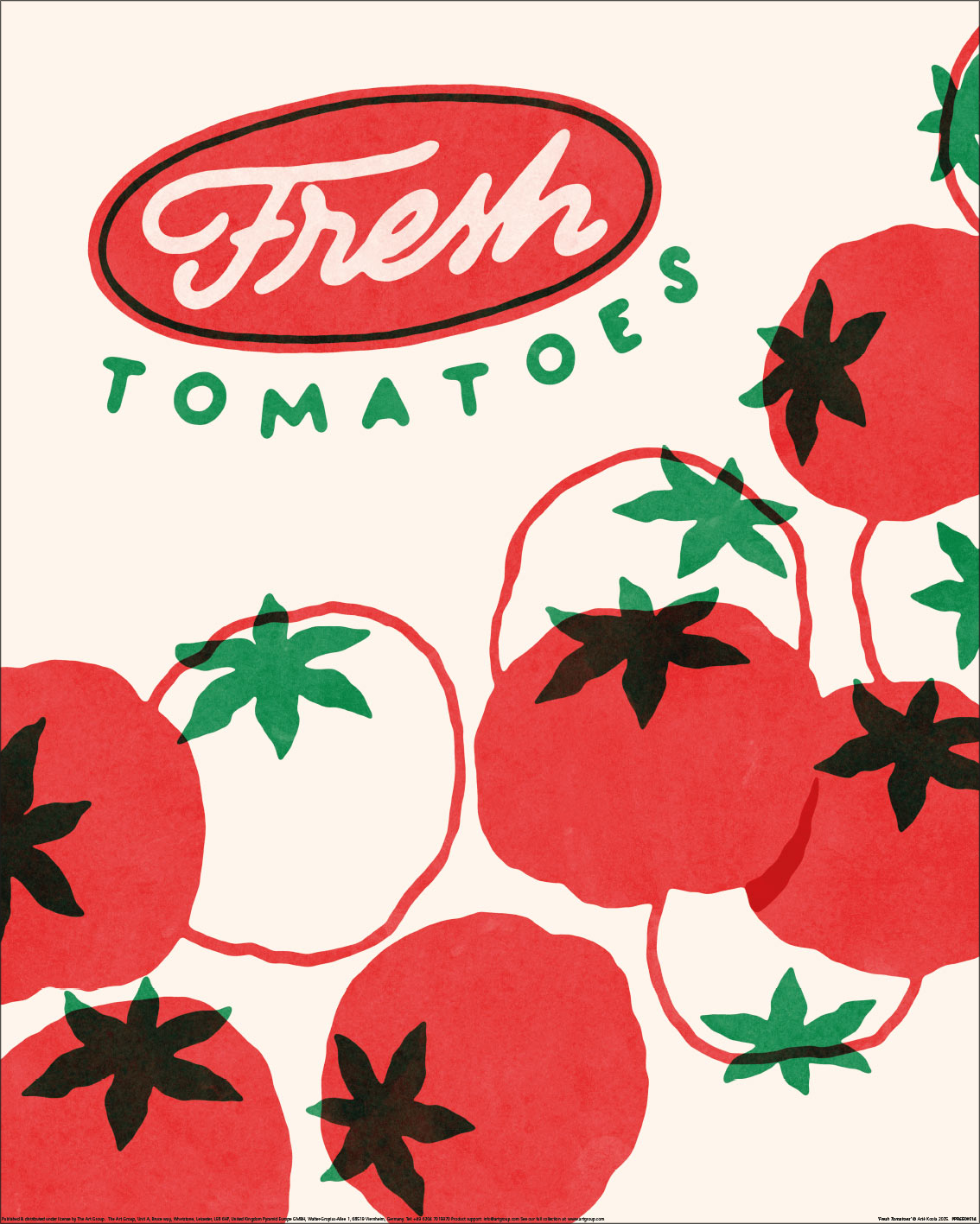Arté Koola (Fresh Tomatoes) Art Prints