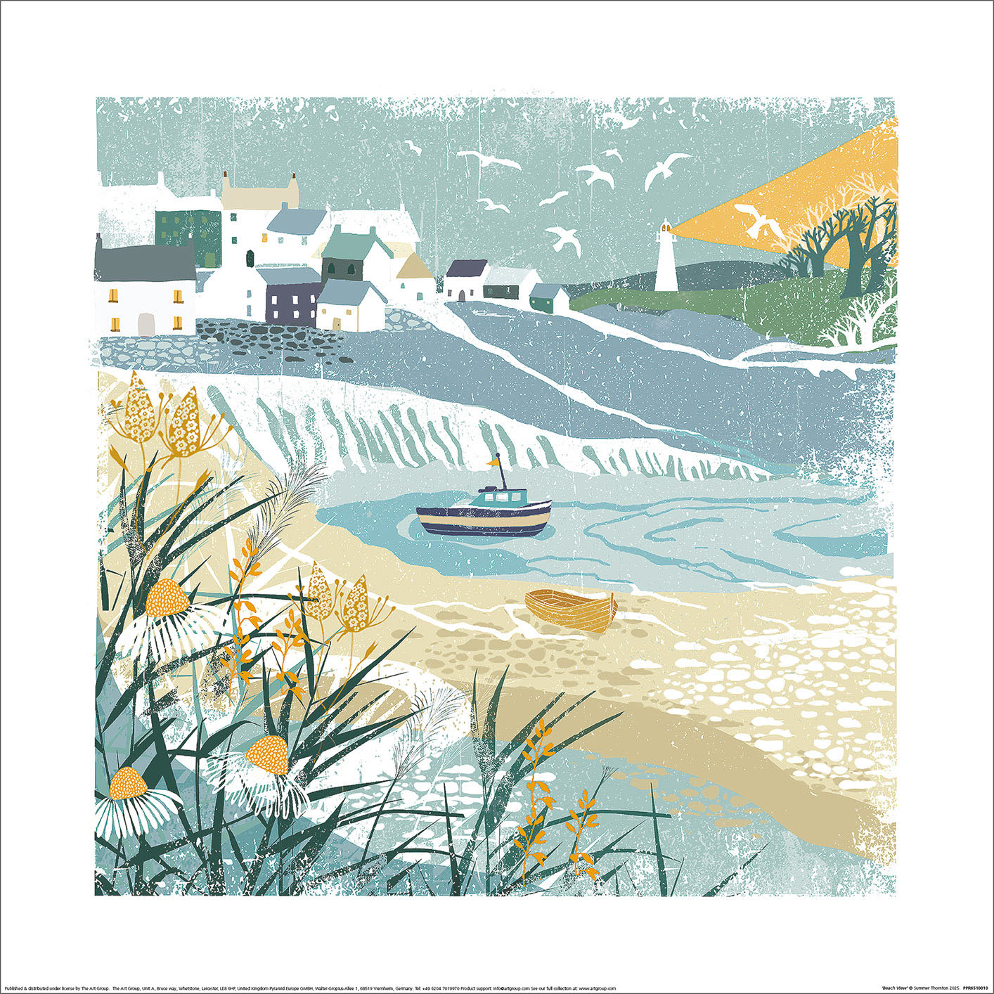 Summer Thornton (Beach View) Art Print | The Art Group