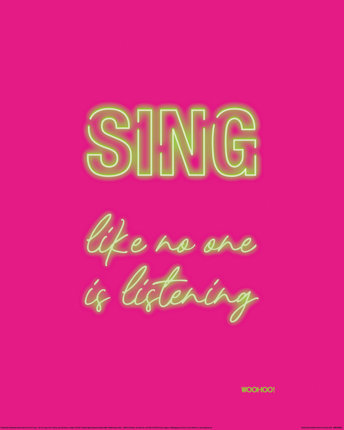 Mandi Welton - Woo Hoo Prints (Sing) Art Prints