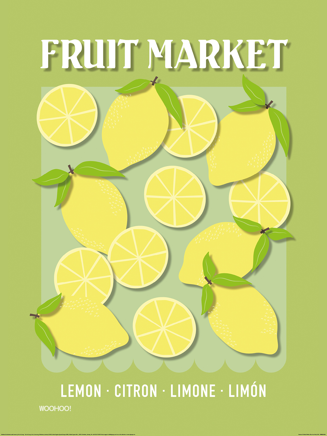 Mandi Welton - Woo Hoo Prints (Lemons) Art Prints