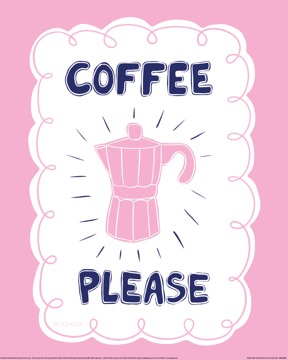Mandi Welton - Woo Hoo Prints (Coffee Please) Art Prints