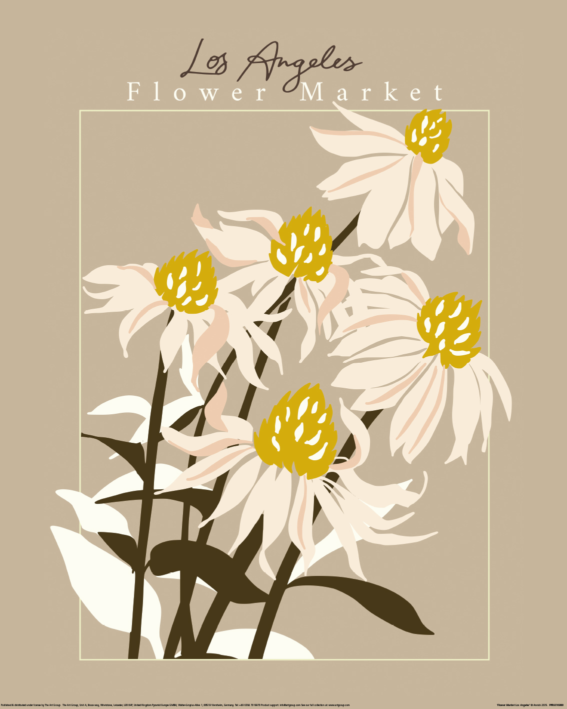 Annick (Flower Market Los Angeles) Art Prints