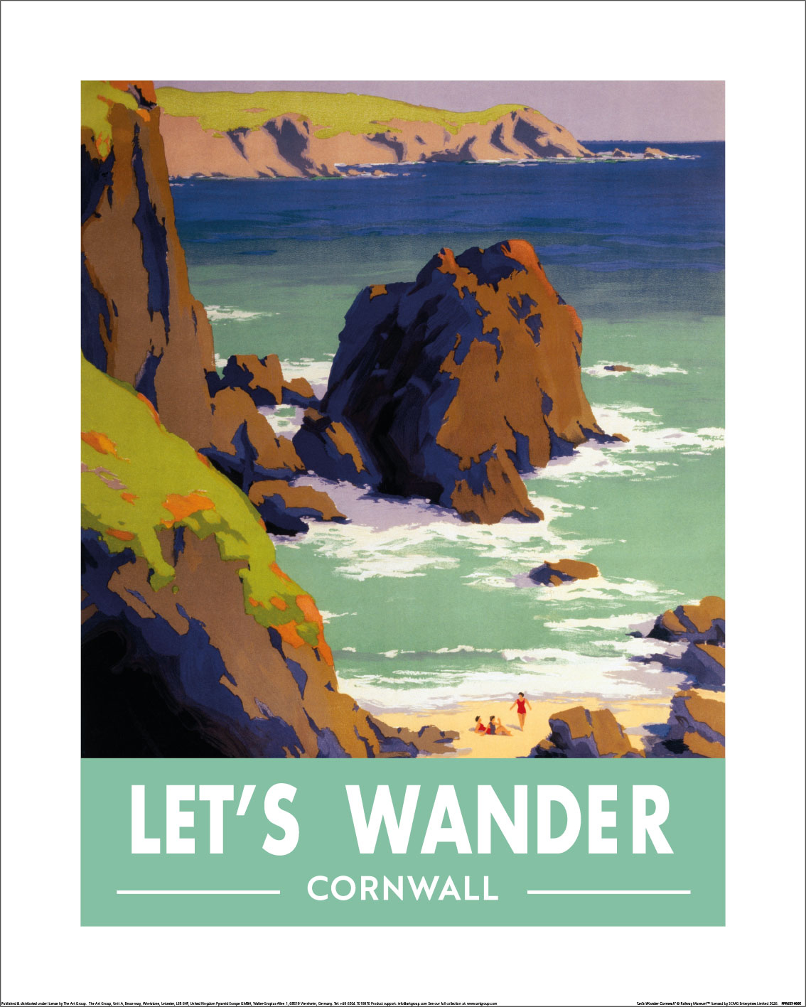 National Railway Museum (Let’s Wander Cornwall) Art Prints