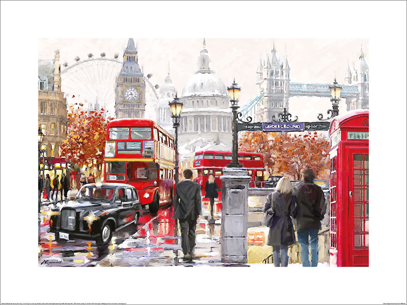 Richard Macneil (London Collage) Art Prints