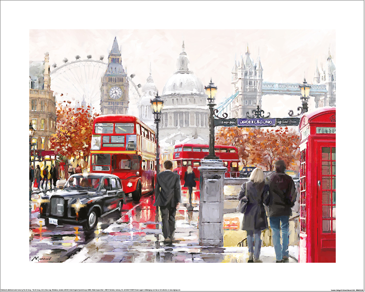 Richard Macneil (London Collage) Art Prints