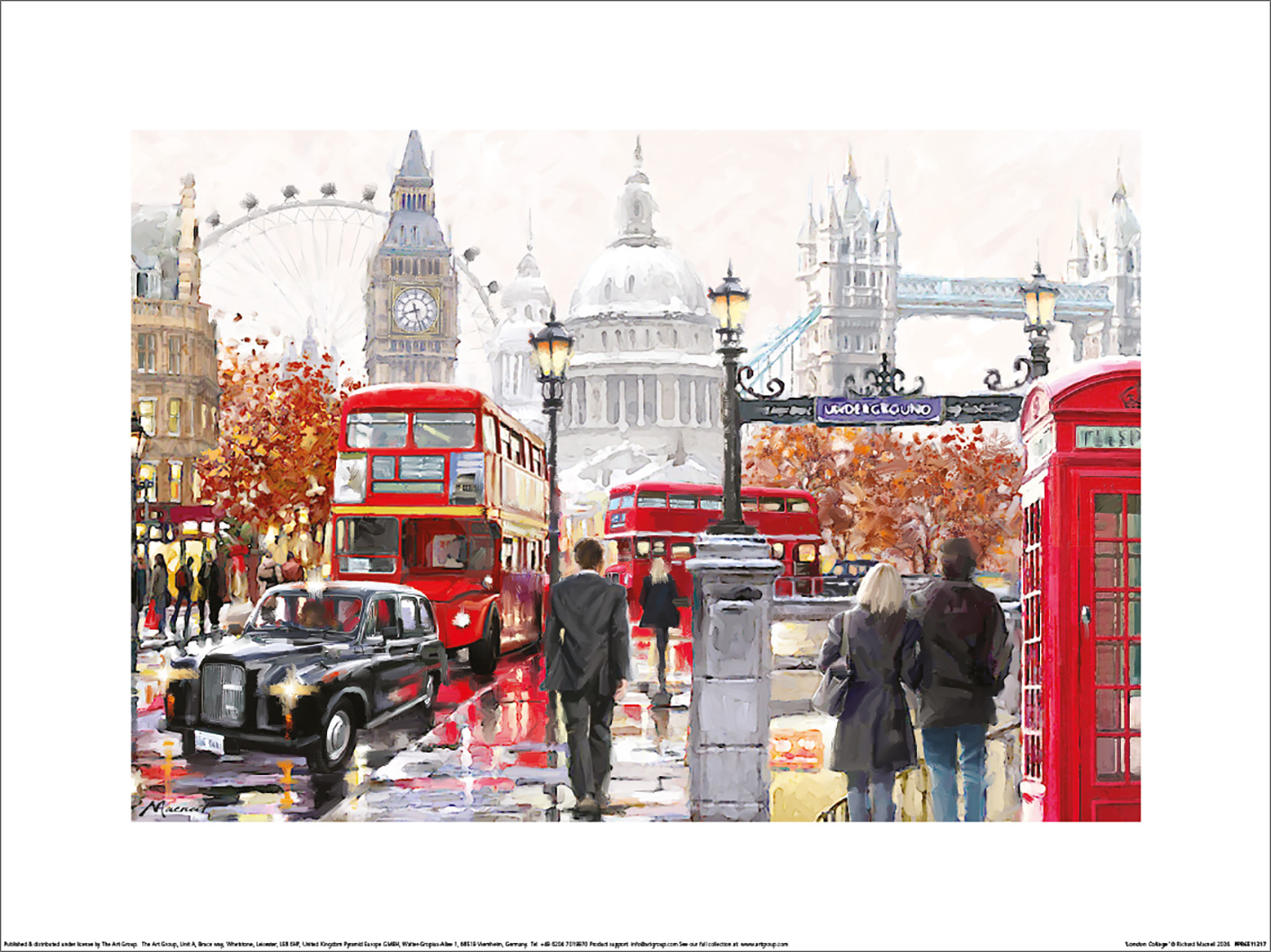 Richard Macneil (London Collage) Art Prints