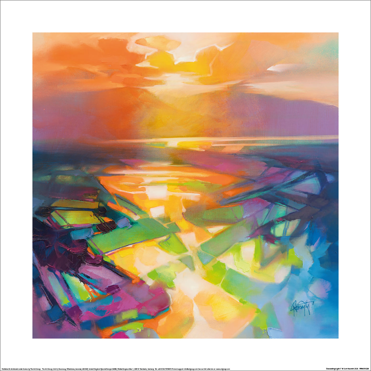 Scott Naismith (Descending Light 1) Art Prints