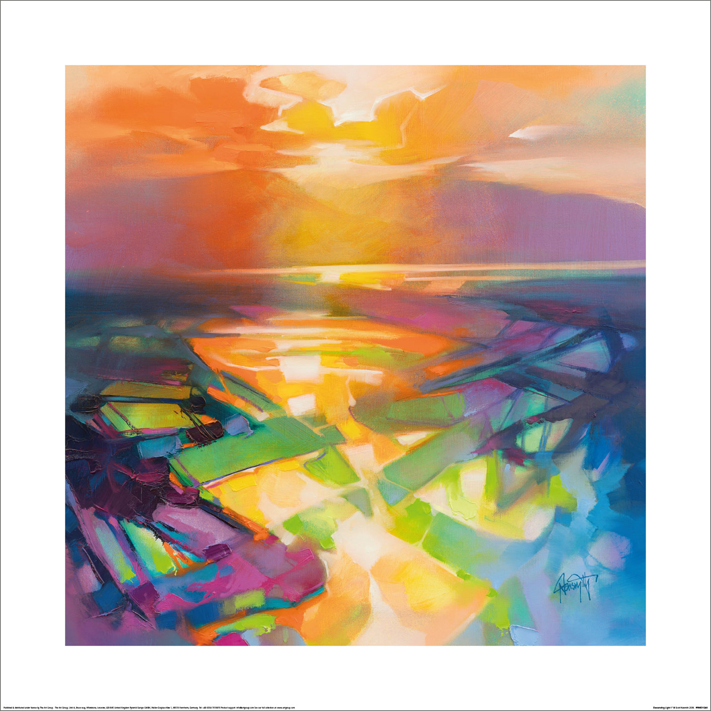 Scott Naismith (Descending Light 1) Art Prints