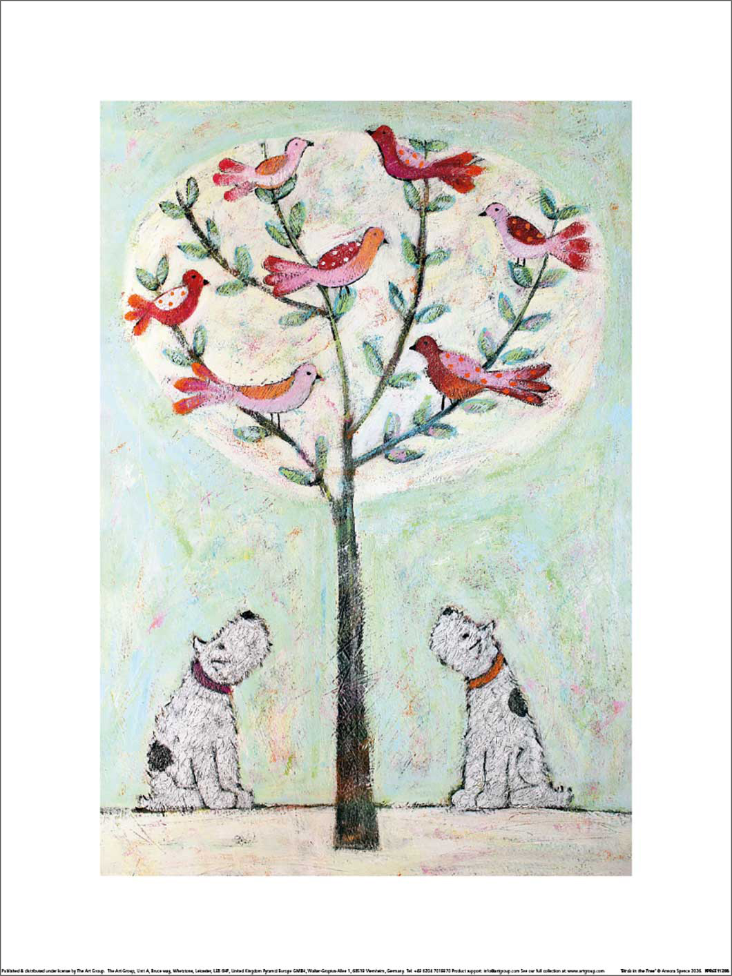 Annora Spence (Birds in the Tree) Art Print