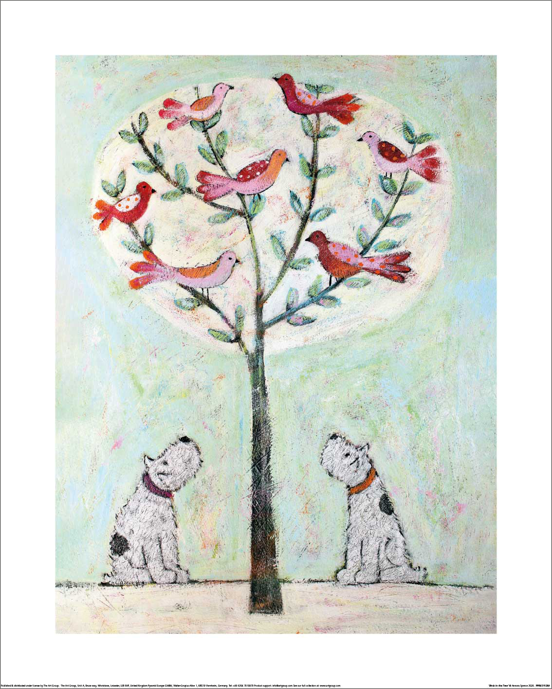 Annora Spence (Birds in the Tree) Art Print