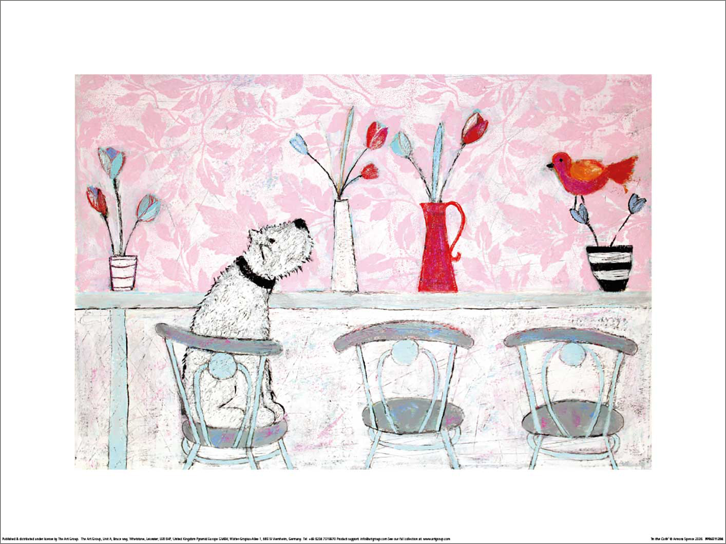 Annora Spence (In the Cafe) Art Print