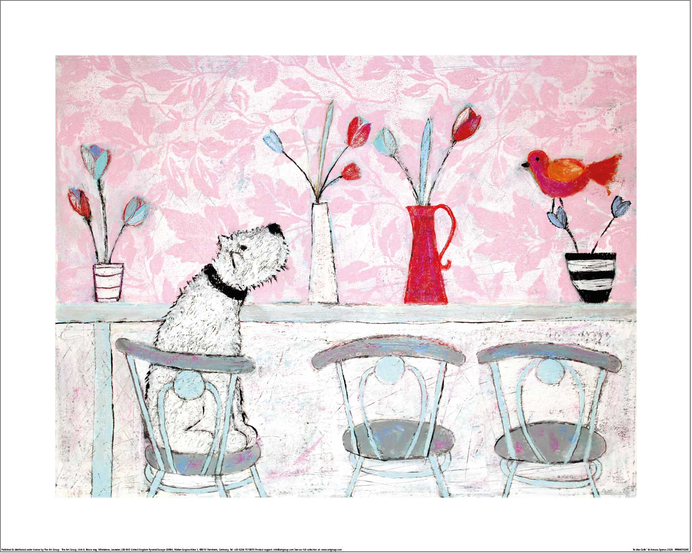 Annora Spence (In the Cafe) Art Print
