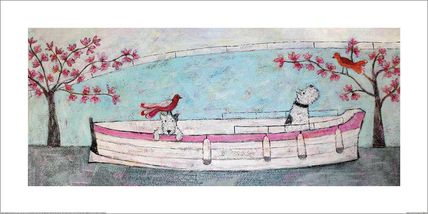 Annora Spence (Boating on the River) Art Print