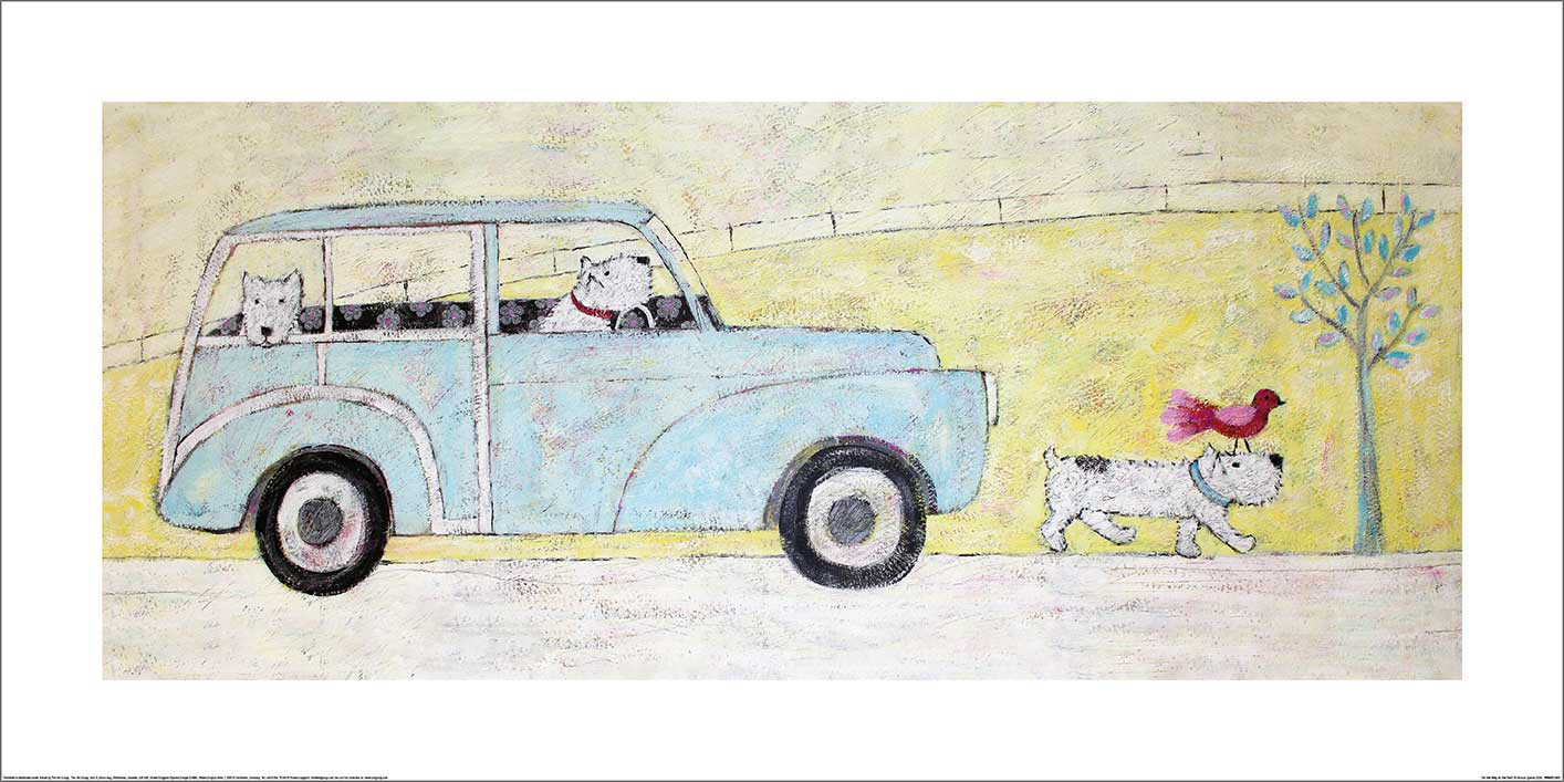 Annora Spence (On the Way to the Park) Art Print