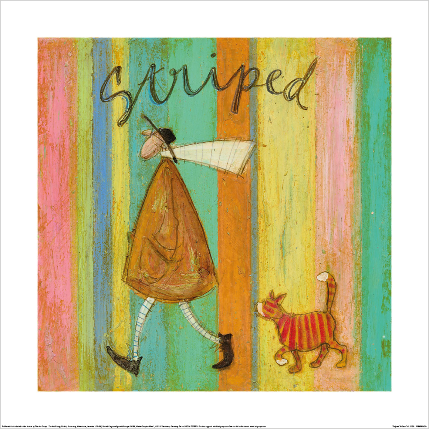 Sam Toft (Striped) Art Prints
