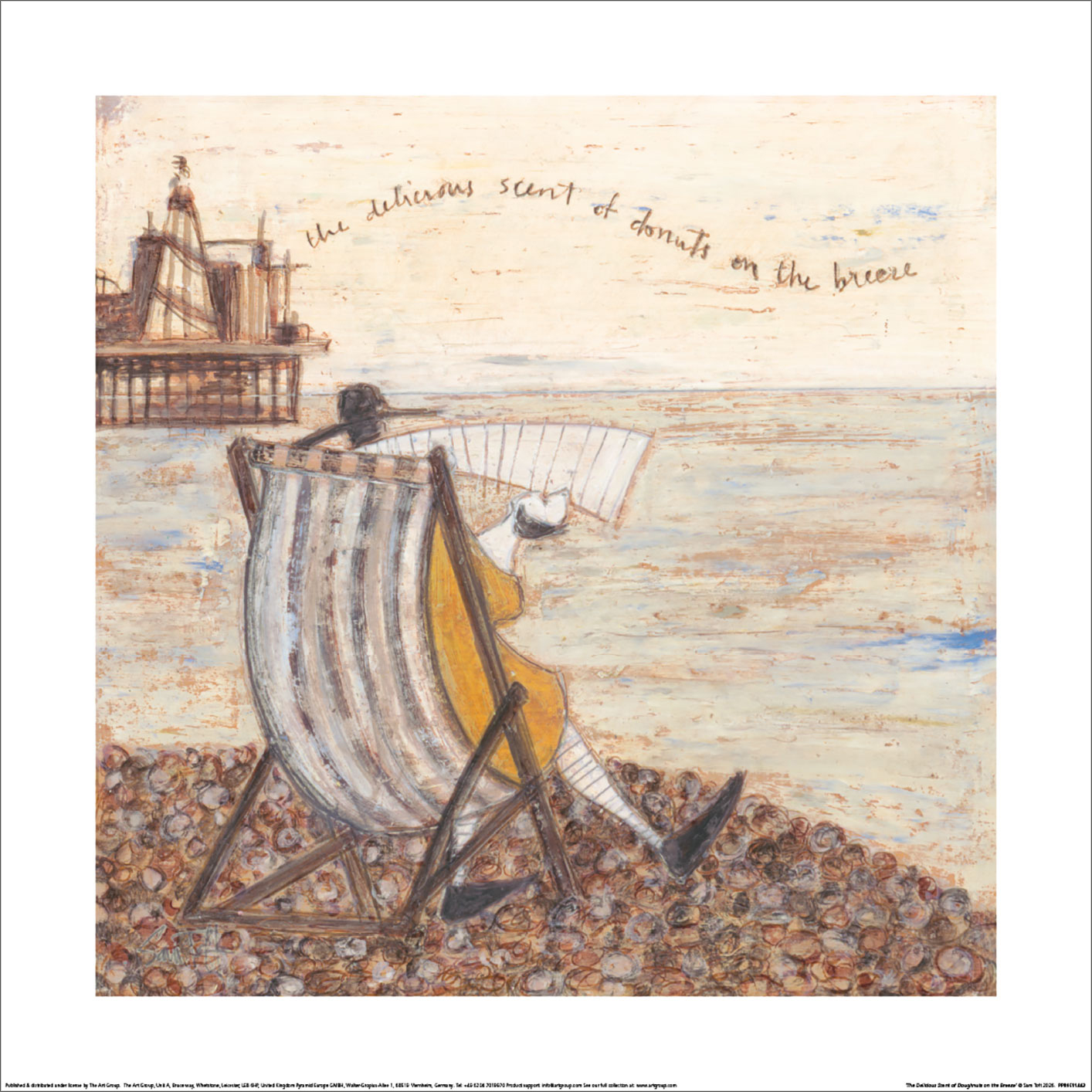 Sam Toft (The Delicious Scent of Doughnuts on the Breeze) Art Prints