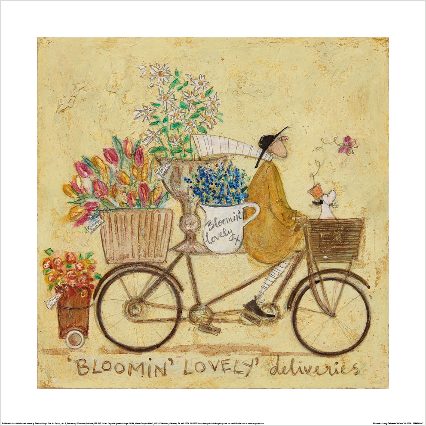 Sam Toft (Bloomin’ Lovely Deliveries) Art Print