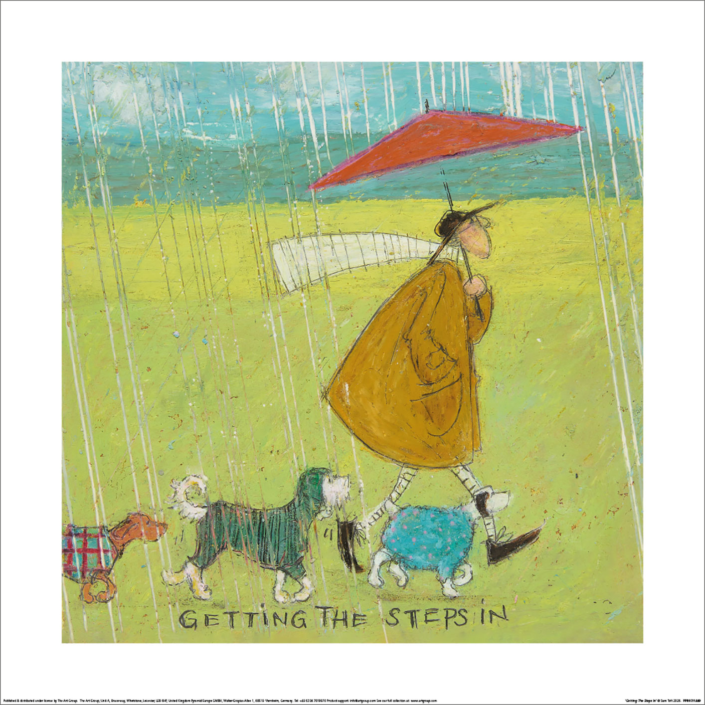 Sam Toft (Getting the Steps In) Art Print