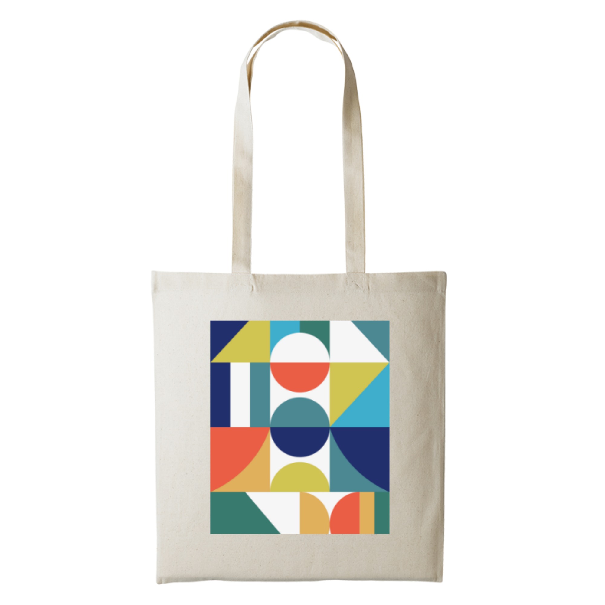 Geometric tote shop