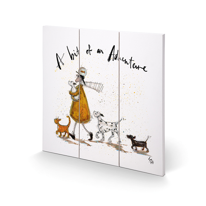 Sam Toft (A Bit of an Adventure) Wood Print