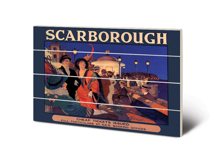 Scarborough (2) Wood Print