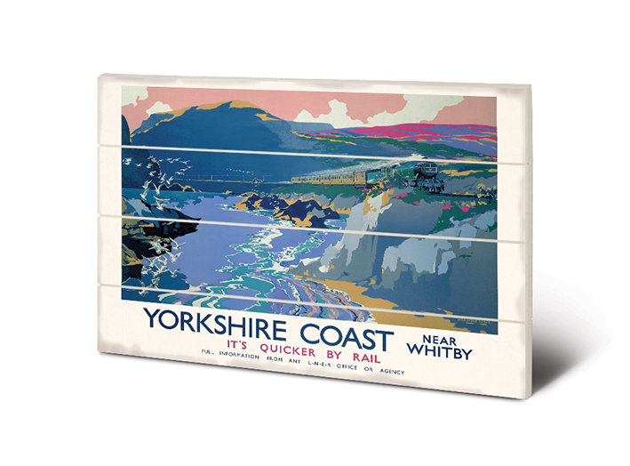 Yorkshire Coast Wood Prints