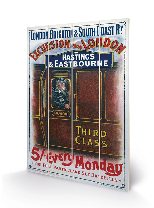 London Brighton Wood Prints