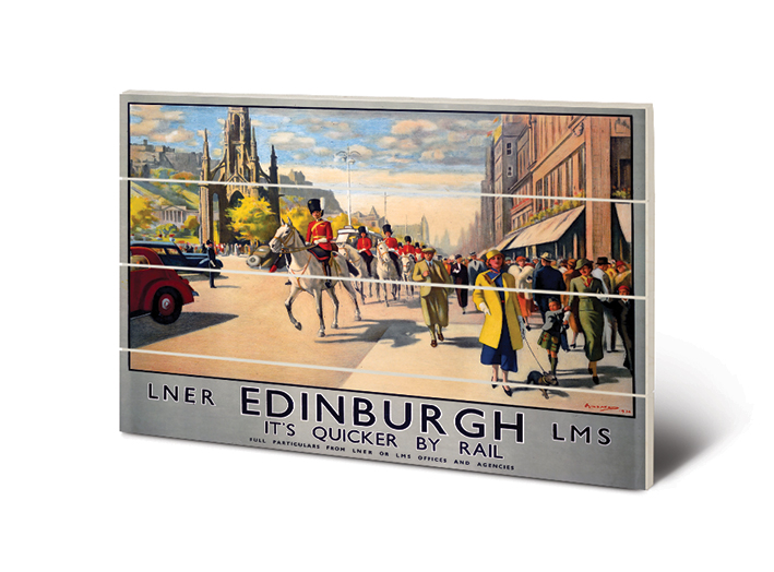 Edinburgh (1) Wood Print