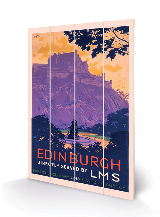 Edinburgh (2) Wood Prints